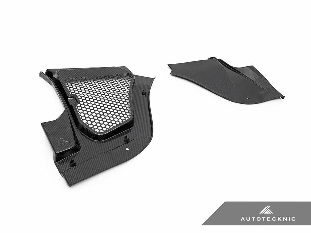AutoTecknic Dry Carbon Engine Cowl Panel Trim Set - BMW G90/ G99 M5