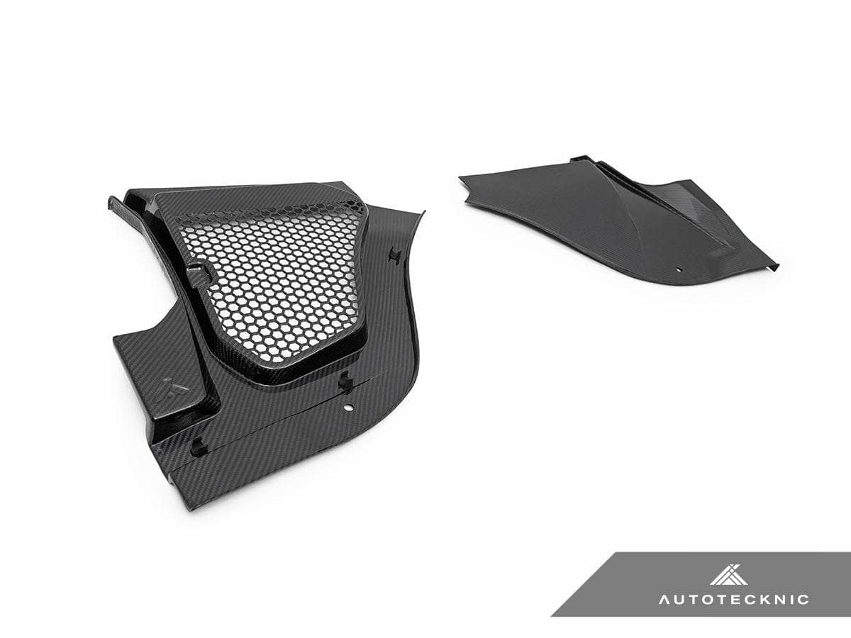 AutoTecknic Dry Carbon Engine Cowl Panel Trim Set - BMW G90/ G99 M5