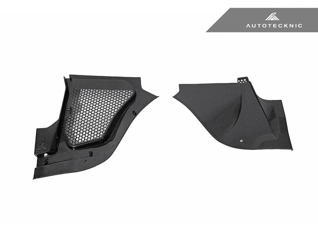 AutoTecknic Dry Carbon Engine Cowl Panel Trim Set - BMW G90/ G99 M5