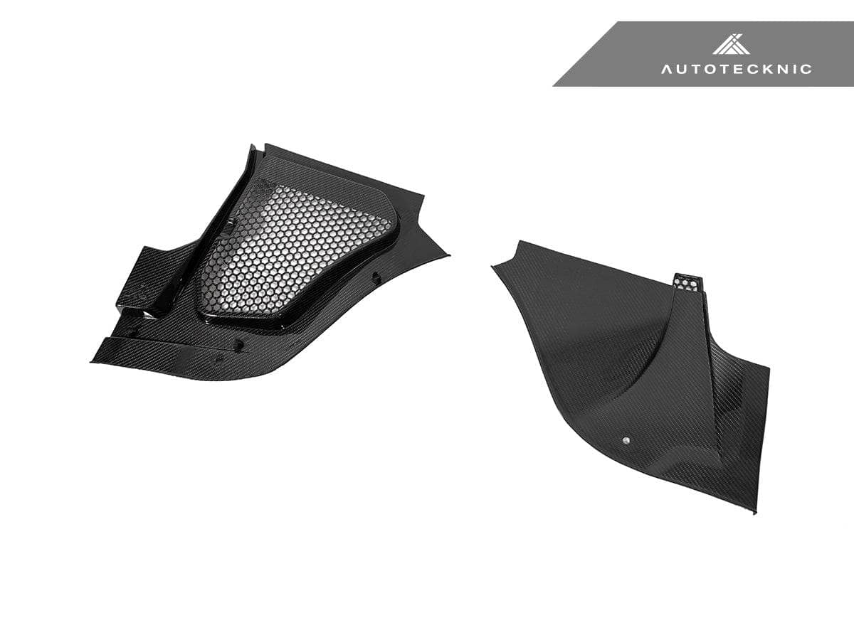 AutoTecknic Dry Carbon Engine Cowl Panel Trim Set - BMW G90/ G99 M5
