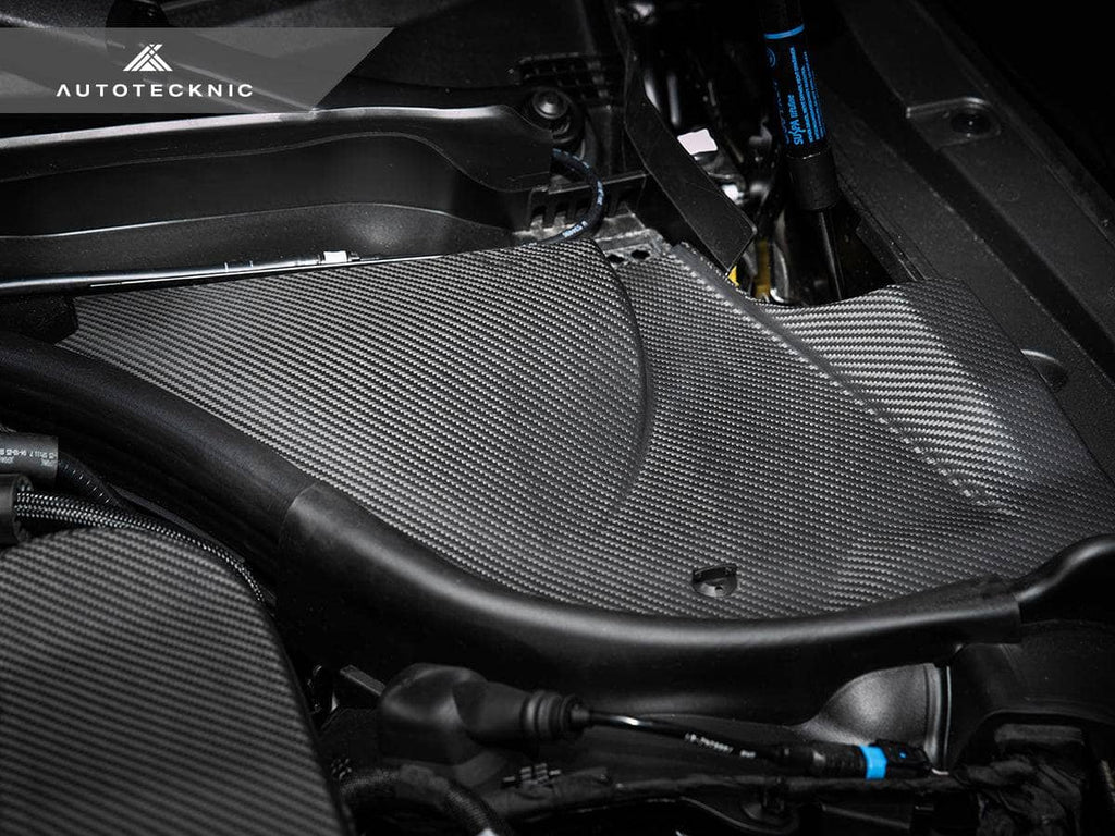 AutoTecknic Dry Carbon Engine Cowl Panel Trim Set - BMW G90/ G99 M5