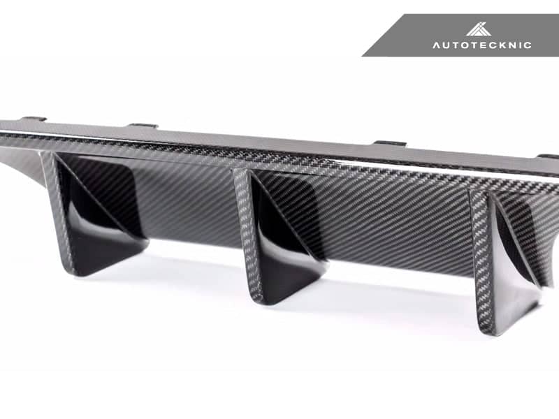 AutoTecknic Dry Carbon Extended-Fin Competition Rear Diffuser - BMW F80 M3 | F82/ F83 M4