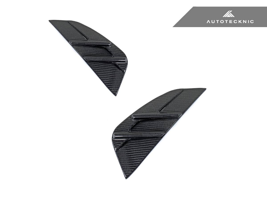 AutoTecknic Dry Carbon Fender Side Marker Set - BMW G80 M3