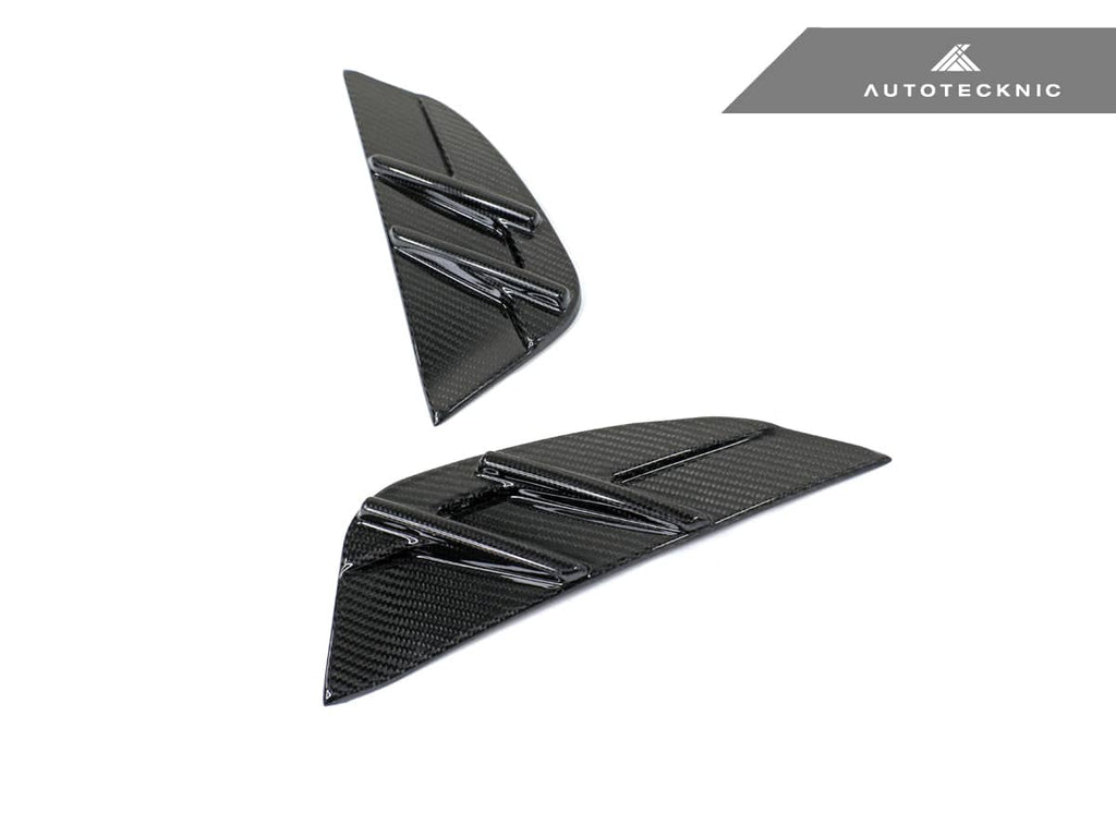 AutoTecknic Dry Carbon Fender Side Marker Set - BMW G80 M3