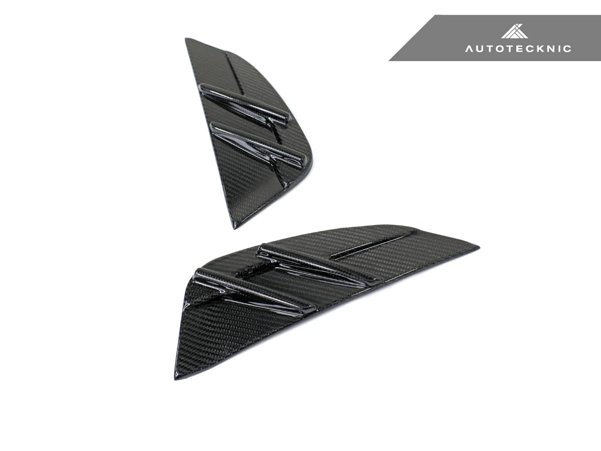 AutoTecknic Dry Carbon Fender Side Marker Set - BMW G80 M3
