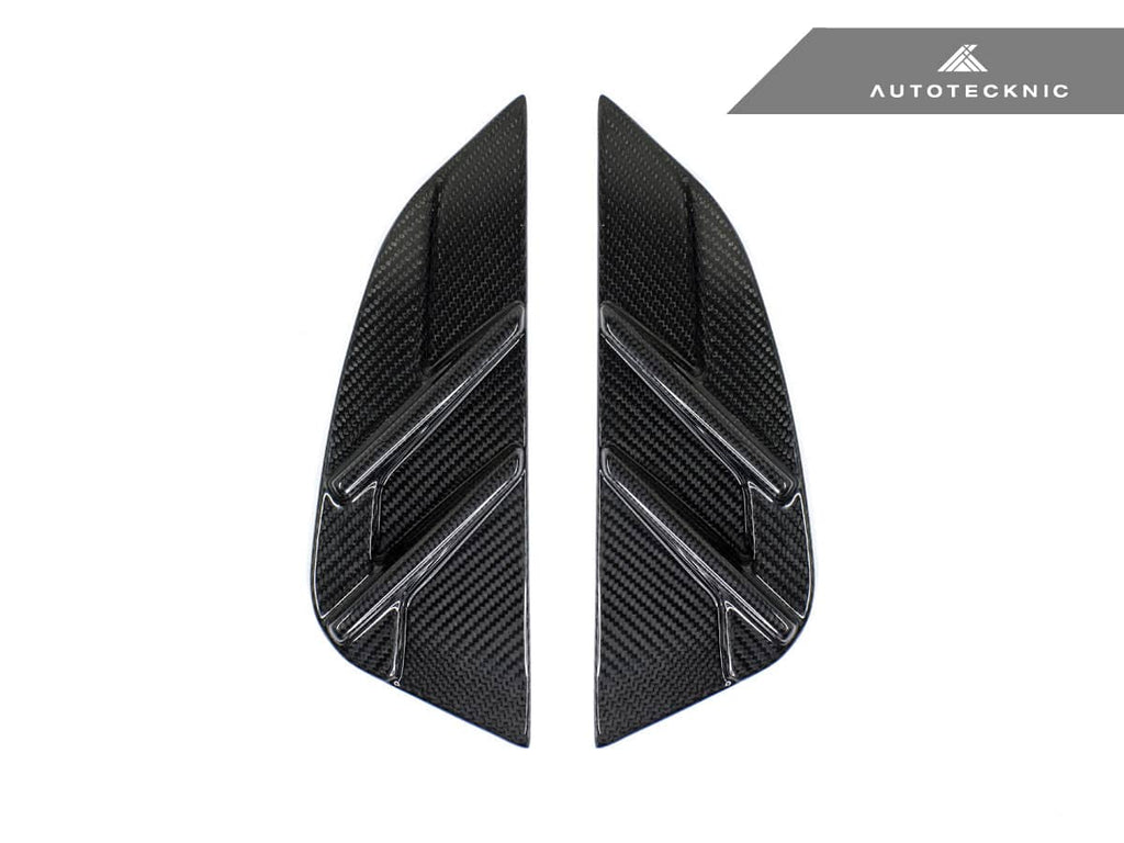 AutoTecknic Dry Carbon Fender Side Marker Set - BMW G80 M3