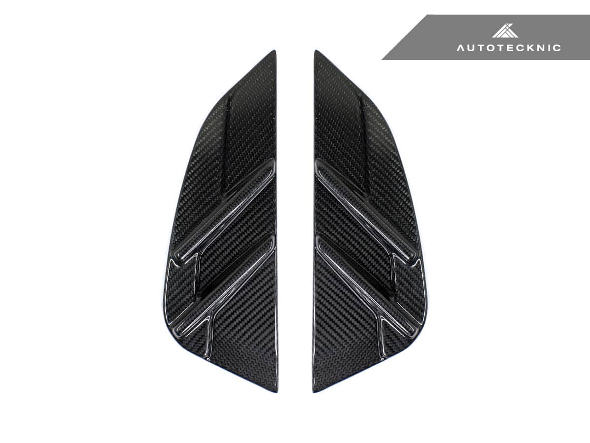 AutoTecknic Dry Carbon Fender Side Marker Set - BMW G80 M3