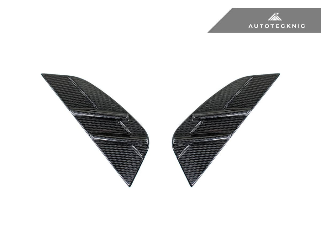 AutoTecknic Dry Carbon Fender Side Marker Set - BMW G80 M3