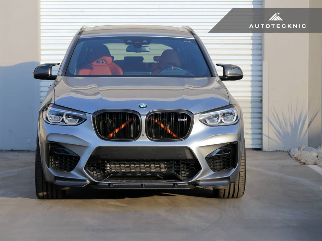 AutoTecknic Dry Carbon Fiber Bumper Trim - BMW F97 X3M | F98 X4M Pre-LCI