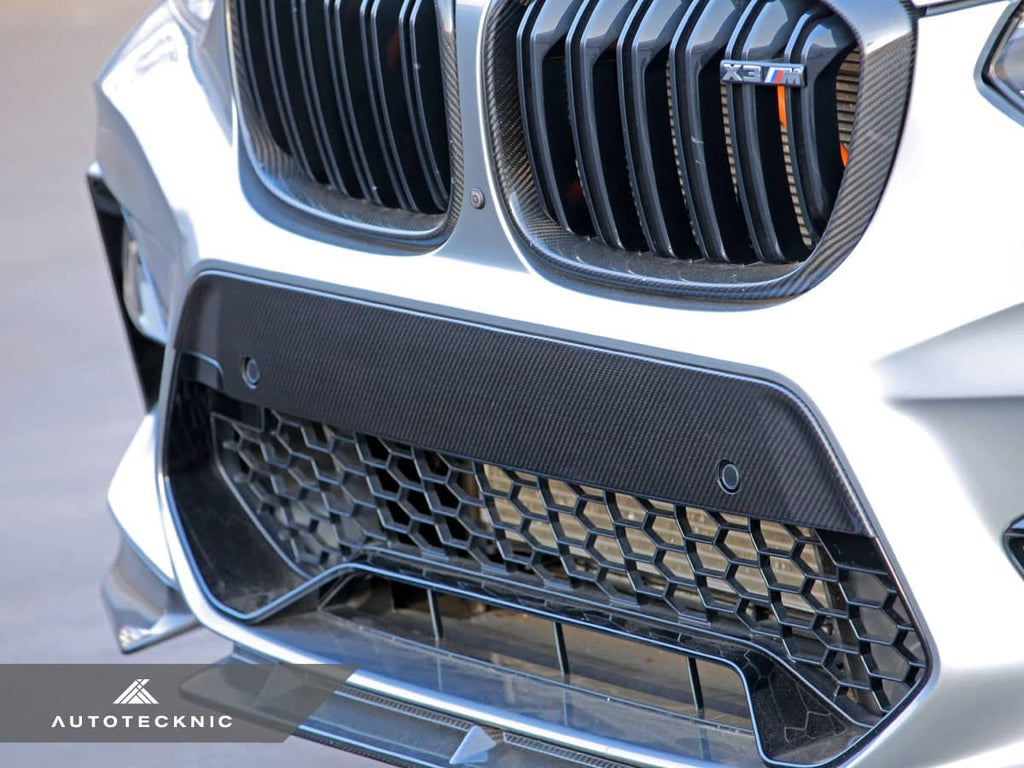 AutoTecknic Dry Carbon Fiber Bumper Trim - BMW F97 X3M | F98 X4M Pre-LCI