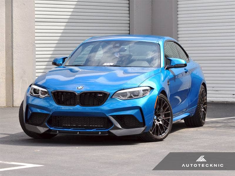 AutoTecknic Dry Carbon Fiber Center Front Lip - BMW F87 M2 Competition