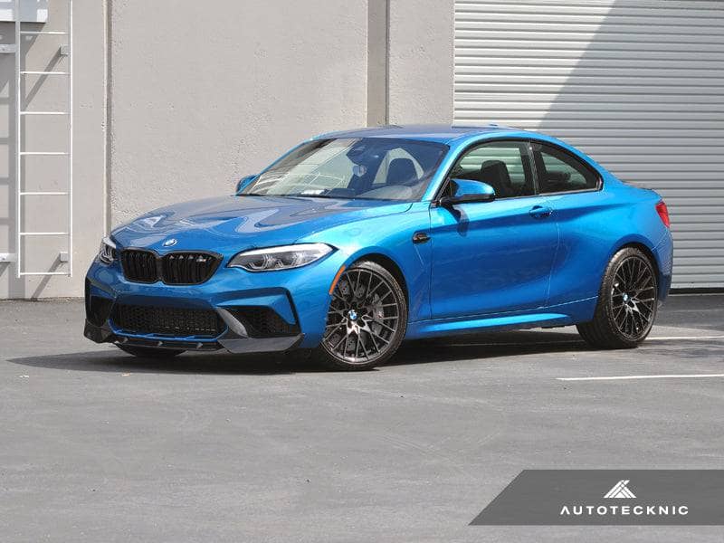 AutoTecknic Dry Carbon Fiber Center Front Lip - BMW F87 M2 Competition
