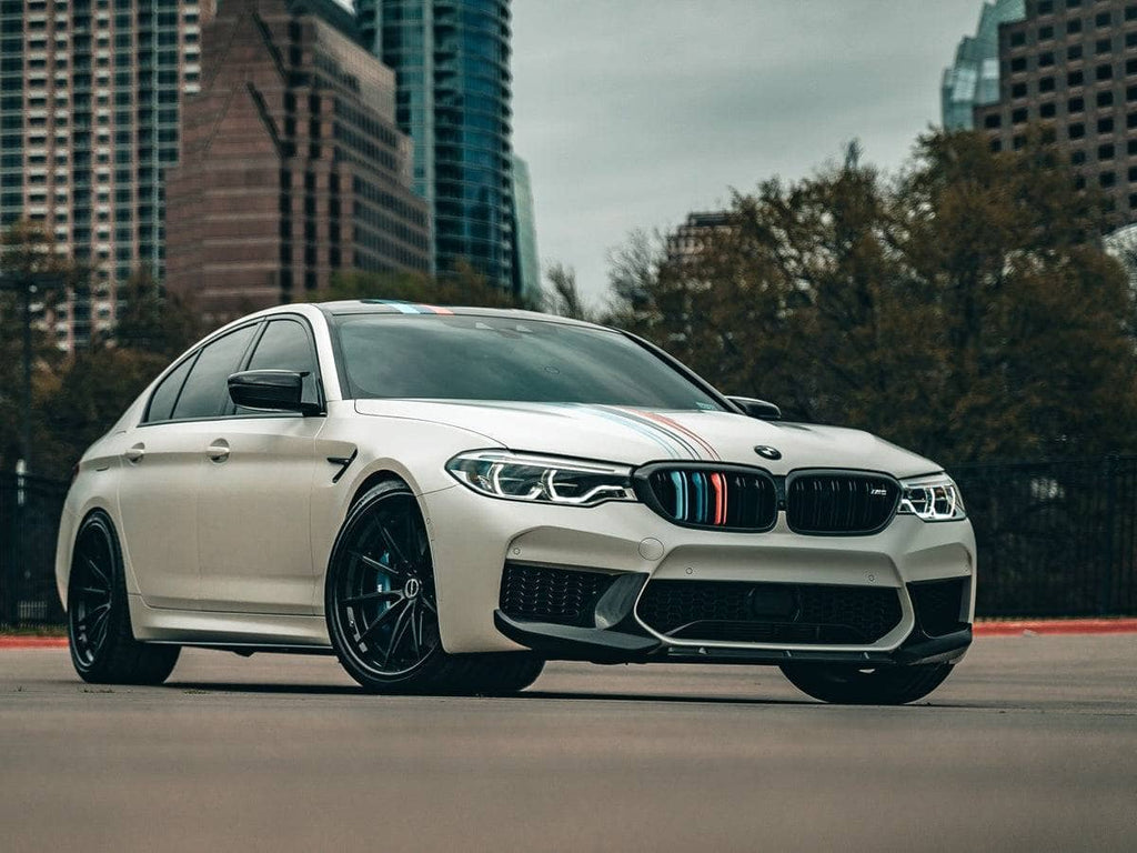 AutoTecknic Dry Carbon Fiber Center Front Lip - BMW F90 M5 | F90 M5 Competition Pre-LCI
