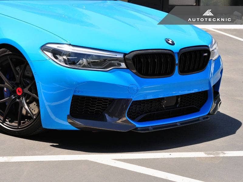 AutoTecknic Dry Carbon Fiber Center Front Lip - BMW F90 M5 | F90 M5 Competition Pre-LCI