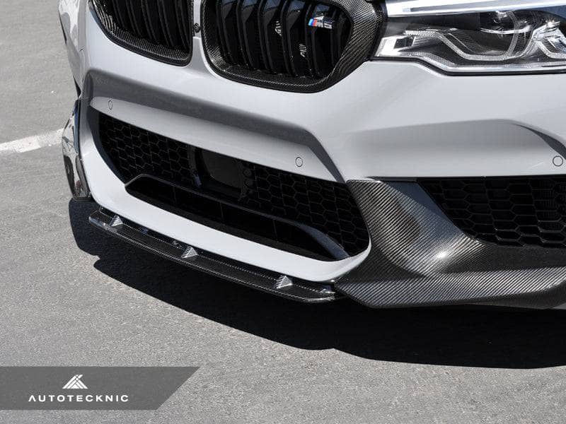AutoTecknic Dry Carbon Fiber Center Front Lip - BMW F90 M5 | F90 M5 Competition Pre-LCI