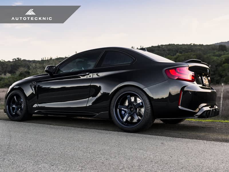 AutoTecknic Dry Carbon Fiber Competition Trunk Spoiler - BMW F87 M2 | F22 2-Series