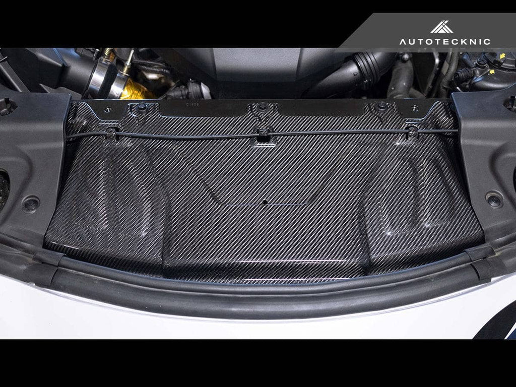 AutoTecknic Dry Carbon Fiber Cooling Shroud - Toyota A90 Supra