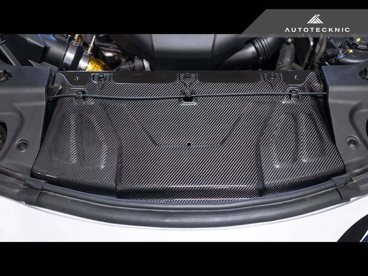 AutoTecknic Dry Carbon Fiber Cooling Shroud - Toyota A90 Supra