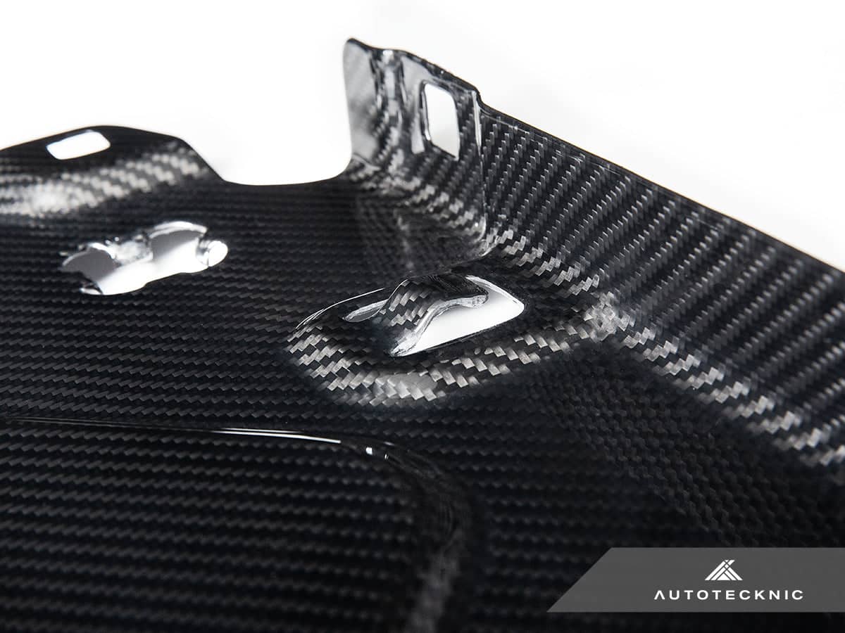 AutoTecknic Dry Carbon Fiber Cooling Shroud - BMW F95 X5M | F96 X6M | G09 XM