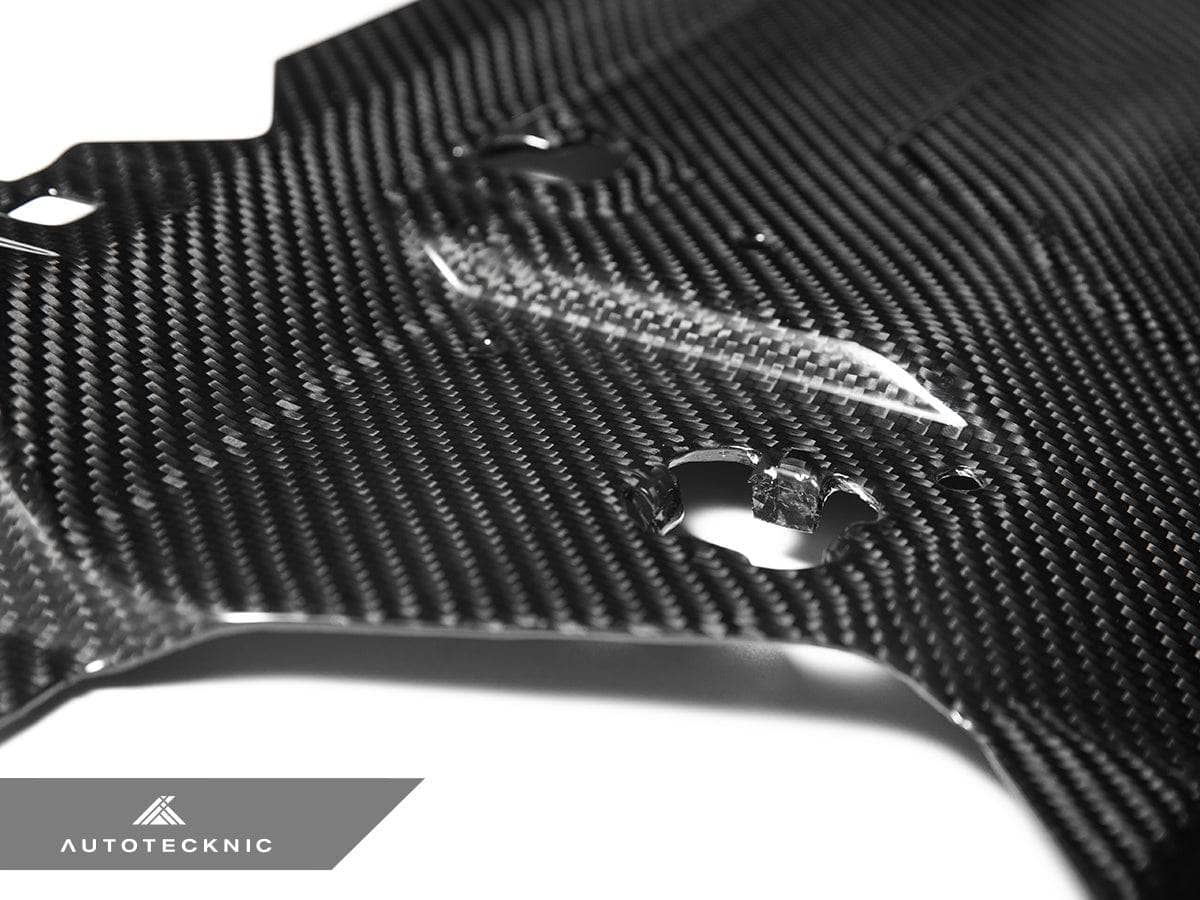 AutoTecknic Dry Carbon Fiber Cooling Shroud - BMW G01 X3 | G02 X4