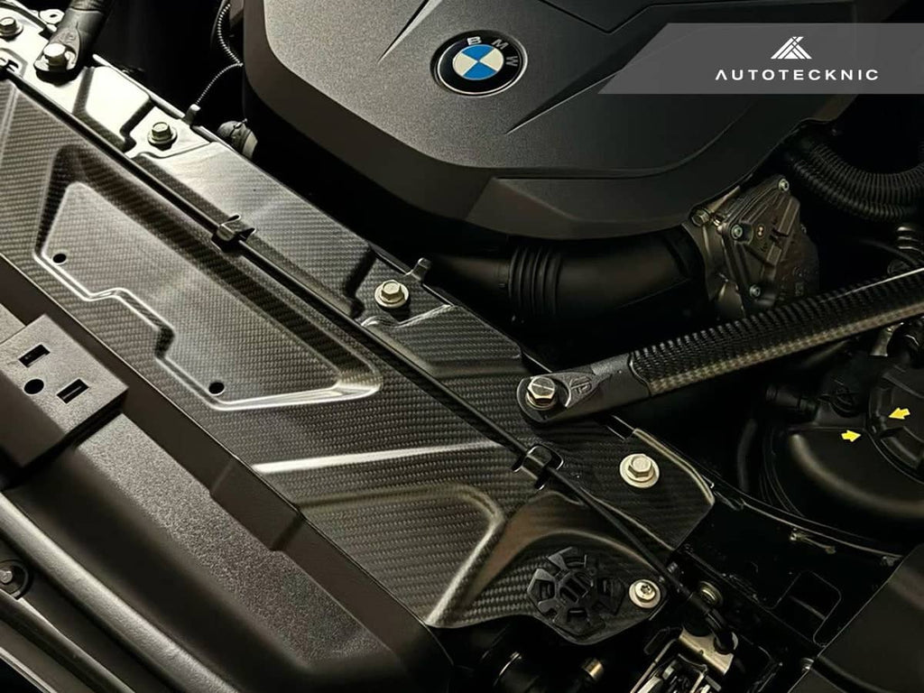AutoTecknic Dry Carbon Fiber Cooling Shroud - BMW G20 3-Series