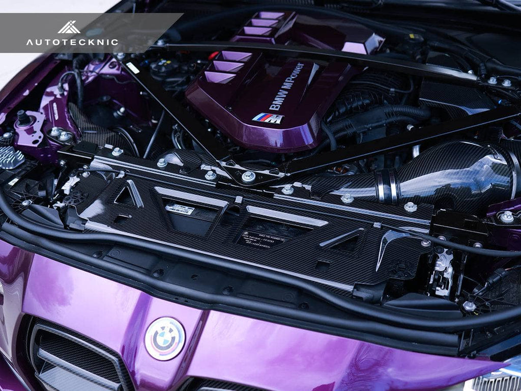 AutoTecknic Dry Carbon Fiber Cooling Shroud - BMW G80 M3 | G82/ G83 M4