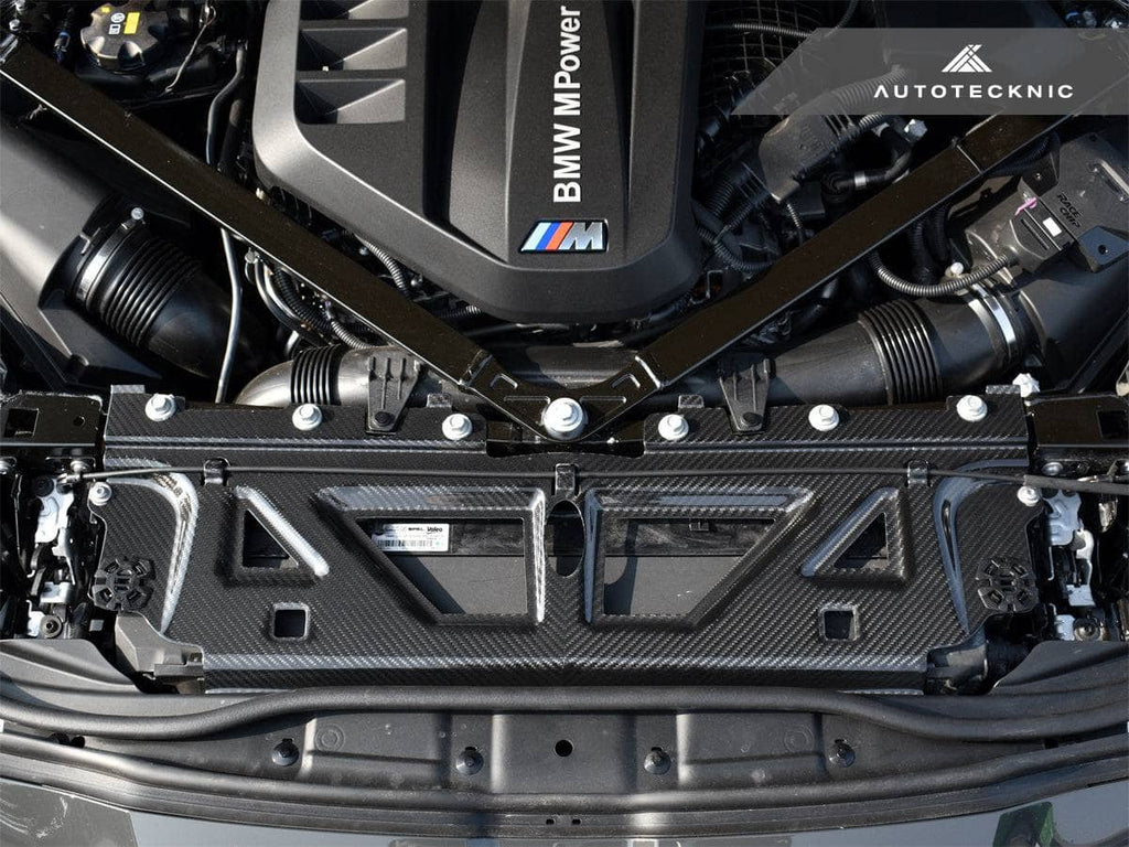 AutoTecknic Dry Carbon Fiber Cooling Shroud - BMW G80 M3 | G82/ G83 M4