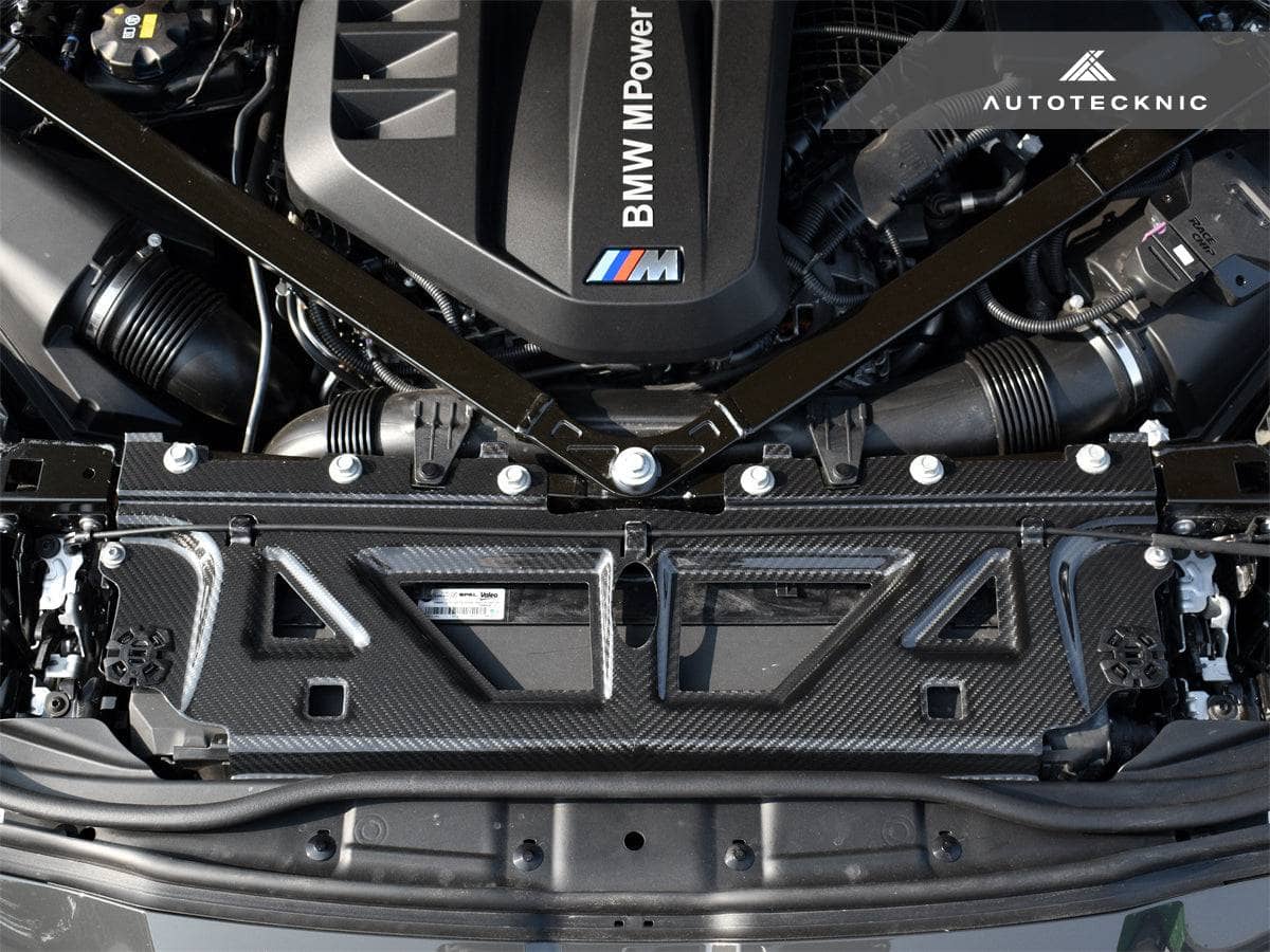 AutoTecknic Dry Carbon Fiber Cooling Shroud - BMW G80 M3 | G82/ G83 M4