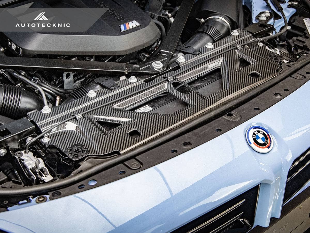 AutoTecknic Dry Carbon Fiber Cooling Shroud - BMW G87 M2