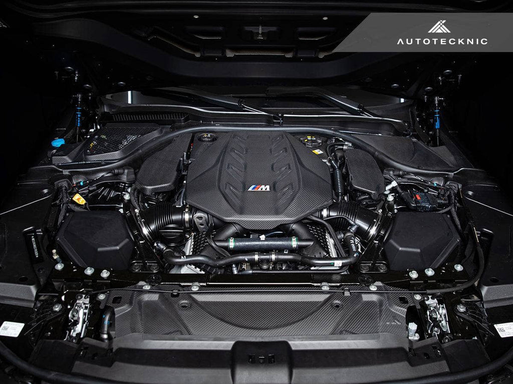 AutoTecknic Dry Carbon Fiber Crosslink Cooling Shroud - BMW G90/ G99 M5