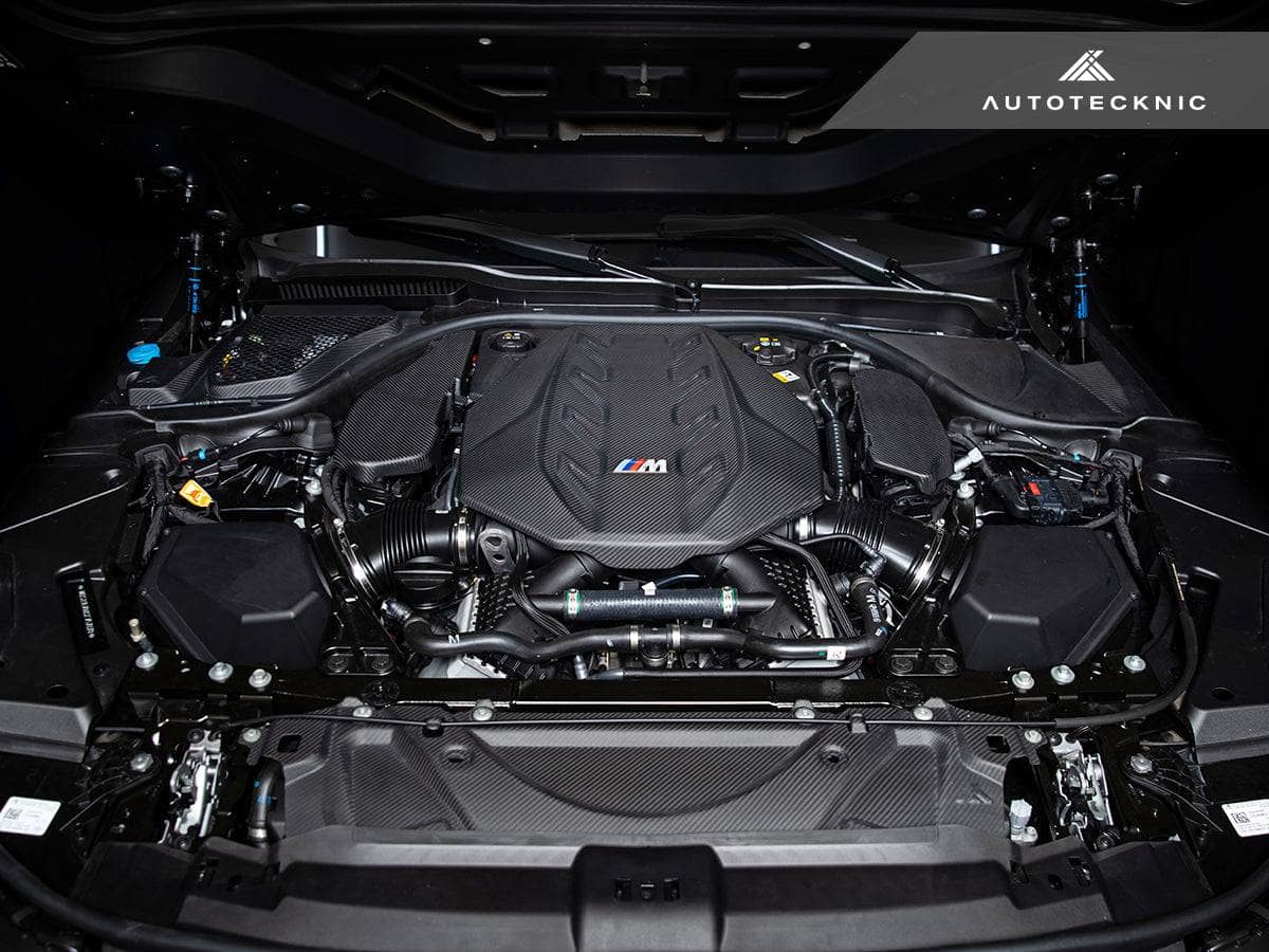 AutoTecknic Dry Carbon Fiber Crosslink Cooling Shroud - BMW G90/ G99 M5