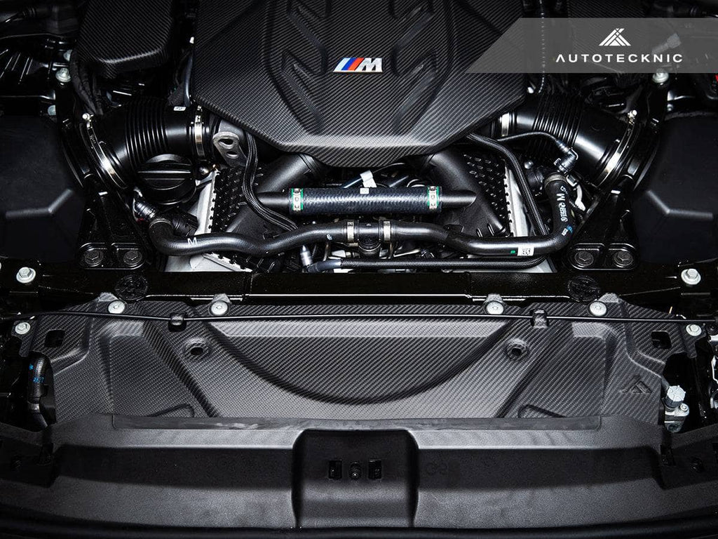 AutoTecknic Dry Carbon Fiber Crosslink Cooling Shroud - BMW G90/ G99 M5