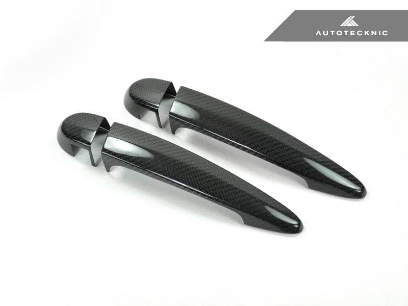 AutoTecknic Dry Carbon Fiber Door Handle Trims - BMW E90/ E92/ E93 M3