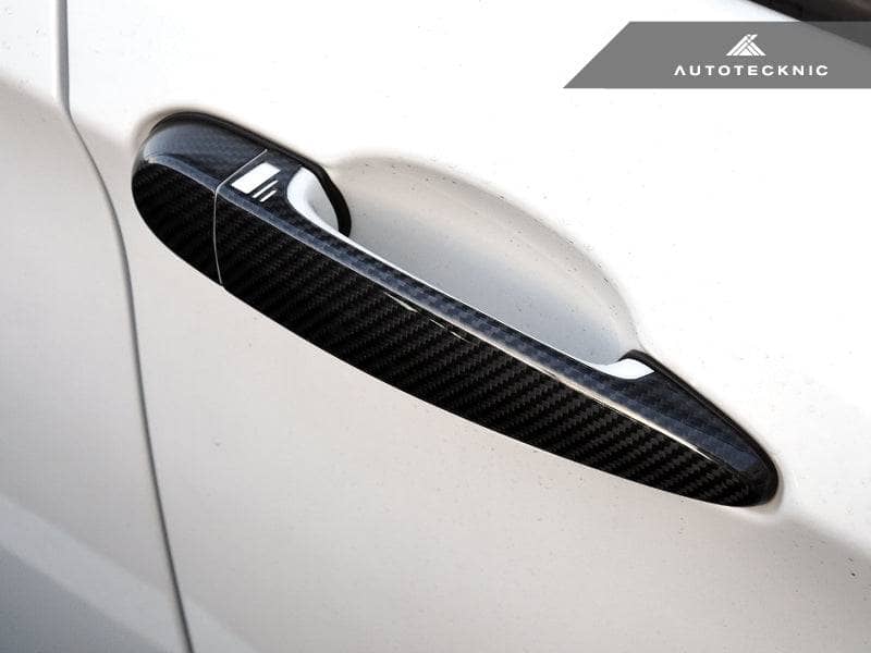 AutoTecknic Dry Carbon Fiber Door Handle Trims - BMW E90/ E92/ E93 M3