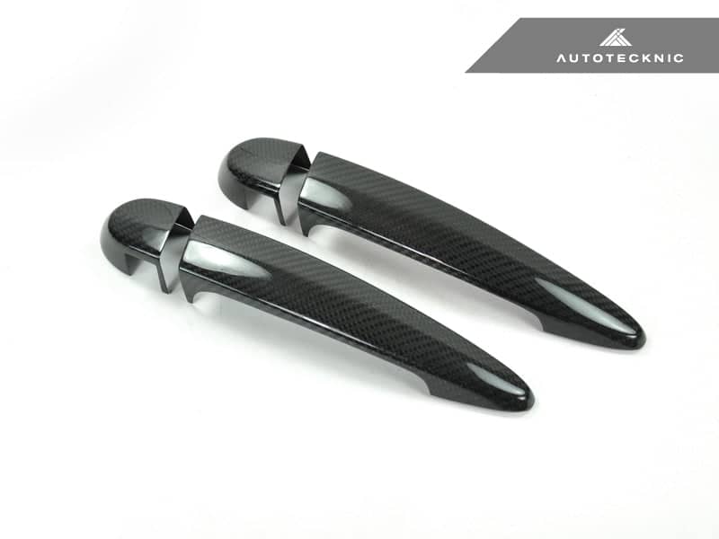 AutoTecknic Dry Carbon Fiber Door Handle Trims - BMW F20/ F21 1-Series