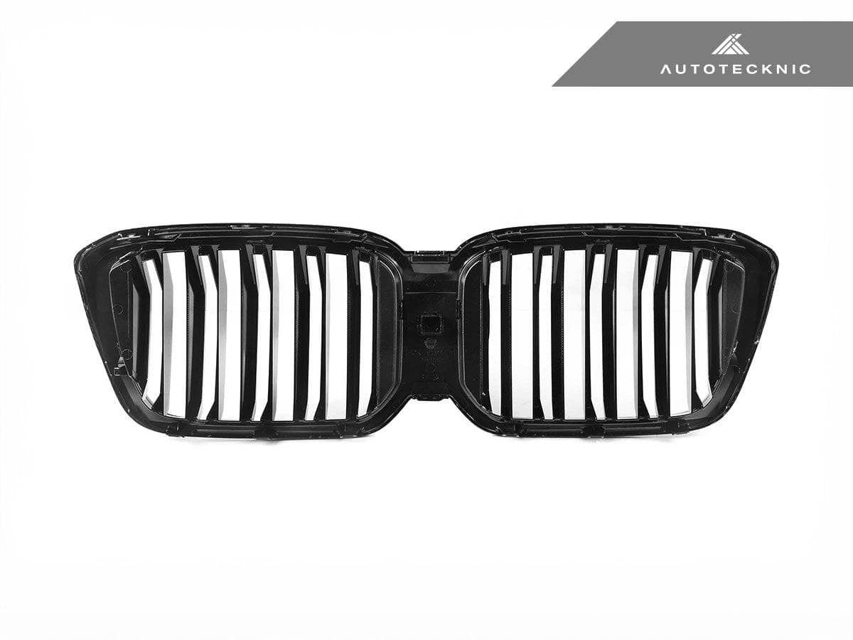 AutoTecknic Dry Carbon Fiber Dual-Slats Front Grille Set - BMW F97 X3M LCI | F98 X4M LCI