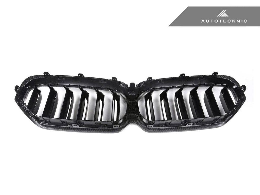 AutoTecknic Dry Carbon Fiber Dual-Slats Front Grilles - BMW G30 5-Series LCI