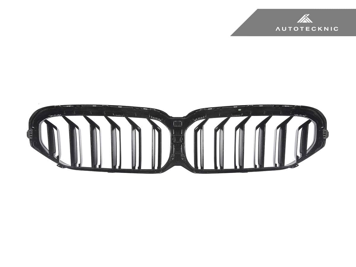 AutoTecknic Dry Carbon Fiber Dual-Slats Front Grilles - BMW G30 5-Series LCI