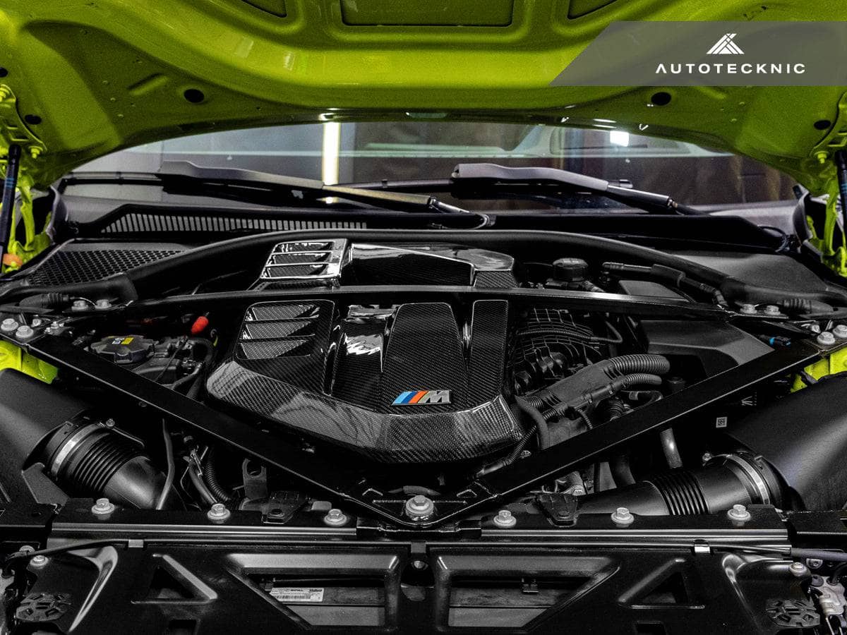 AutoTecknic Dry Carbon Fiber Engine Cover - BMW G80 M3 | G82/ G83 M4