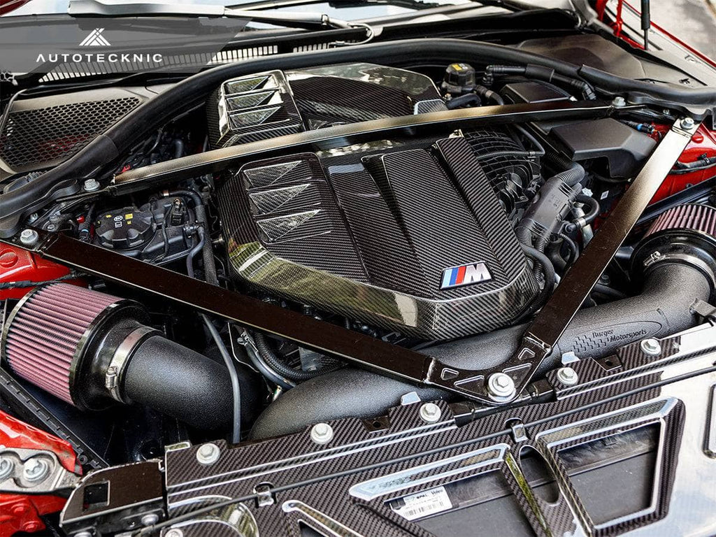 AutoTecknic Dry Carbon Fiber Engine Cover - BMW G80 M3 | G82/ G83 M4