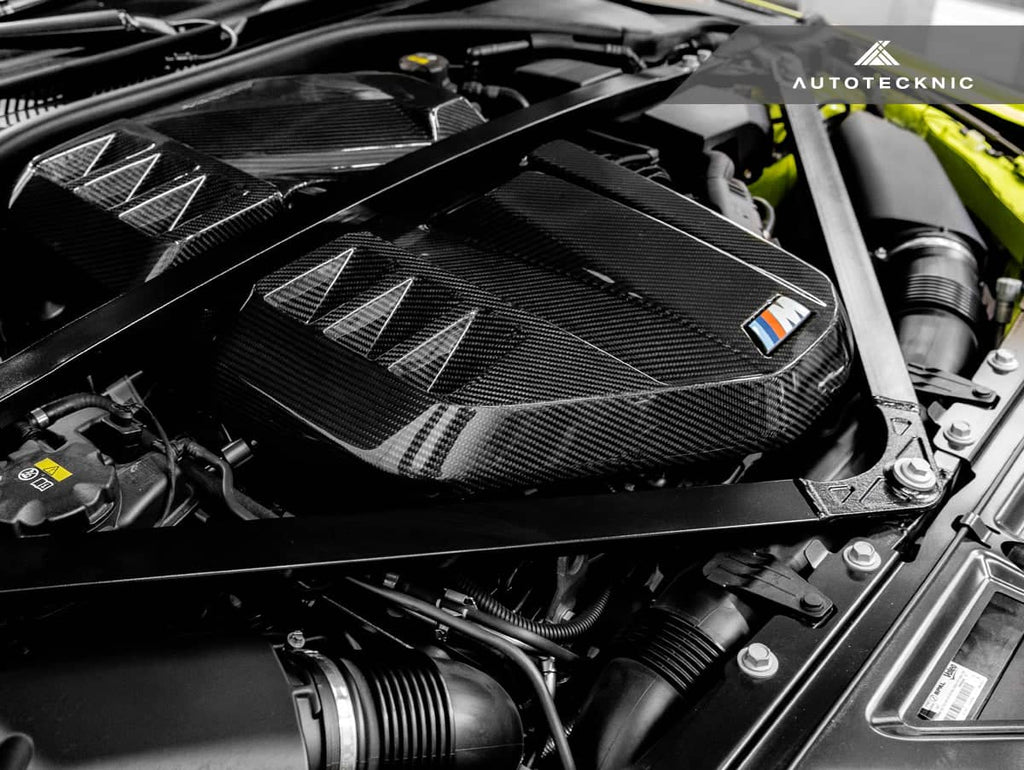 AutoTecknic Dry Carbon Fiber Engine Cover - BMW G80 M3 | G82/ G83 M4