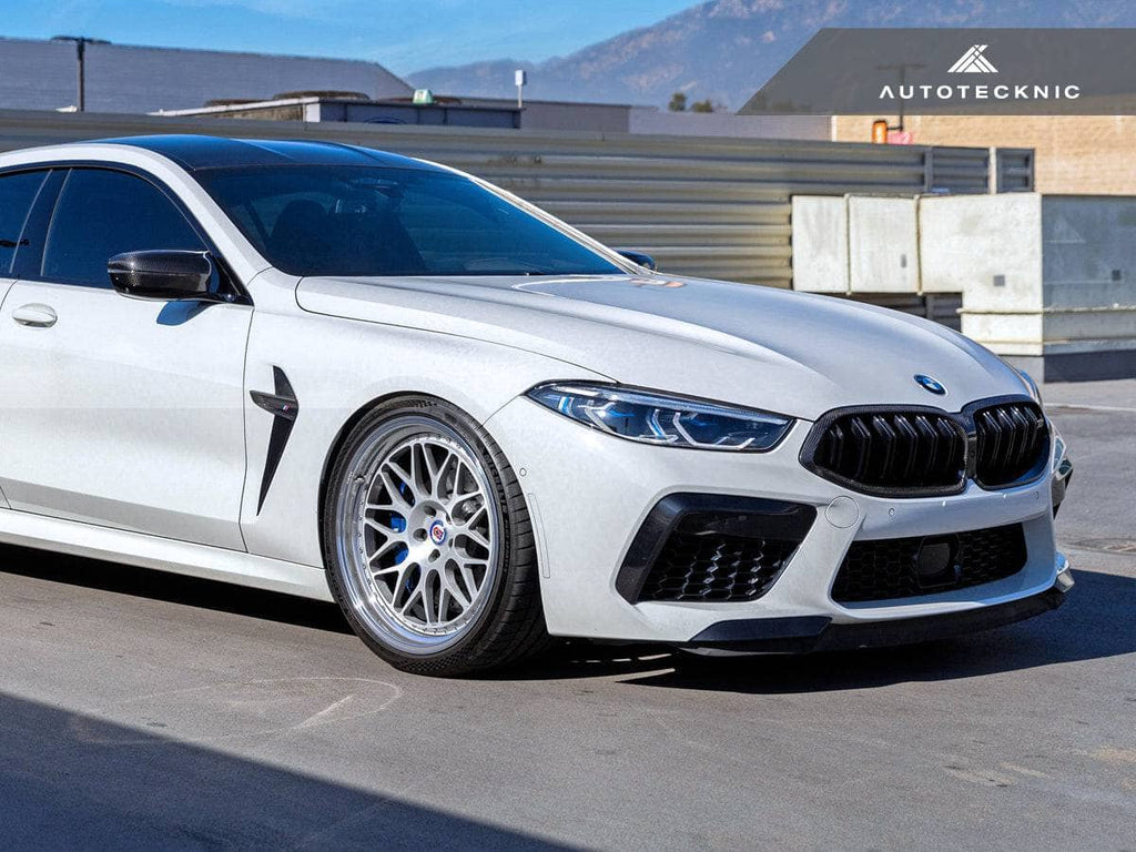 AutoTecknic Dry Carbon Fiber Fender Trim - BMW F9X M8