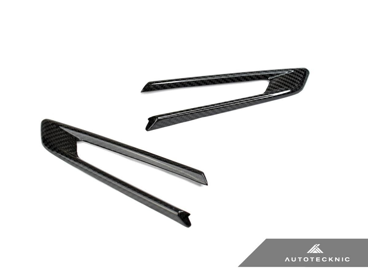 AutoTecknic Dry Carbon Fiber Fender Trim - BMW F9X M8