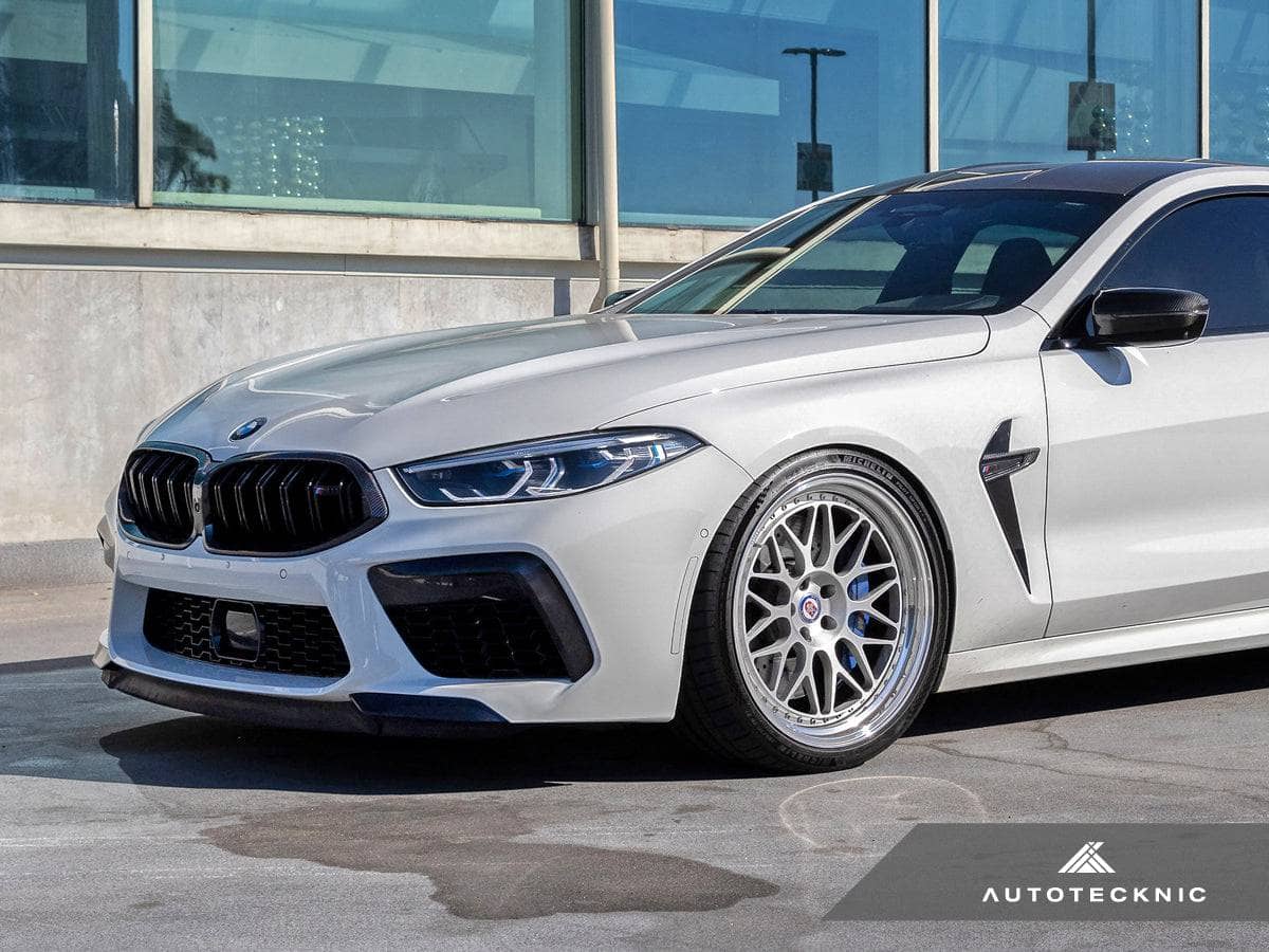 AutoTecknic Dry Carbon Fiber Fender Trim - BMW F9X M8
