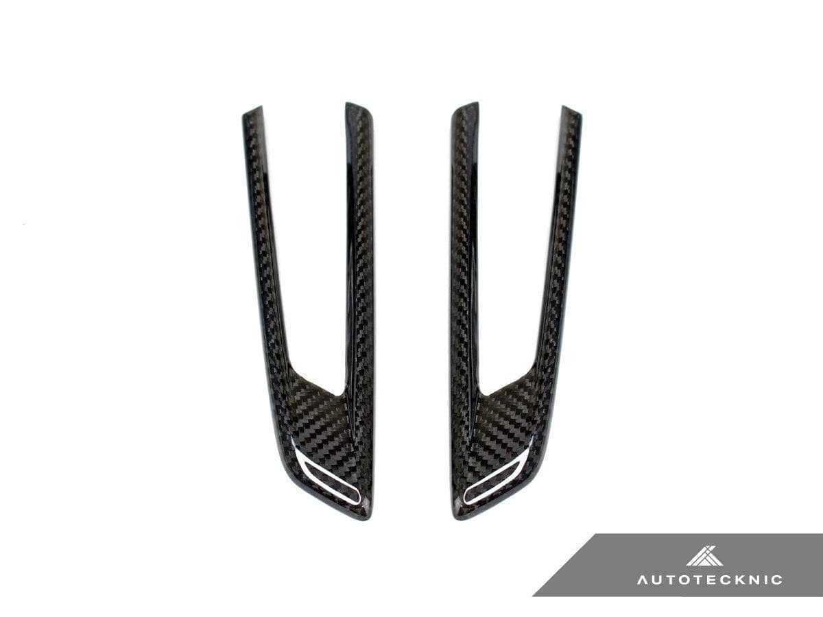 AutoTecknic Dry Carbon Fiber Fender Trim - BMW F9X M8