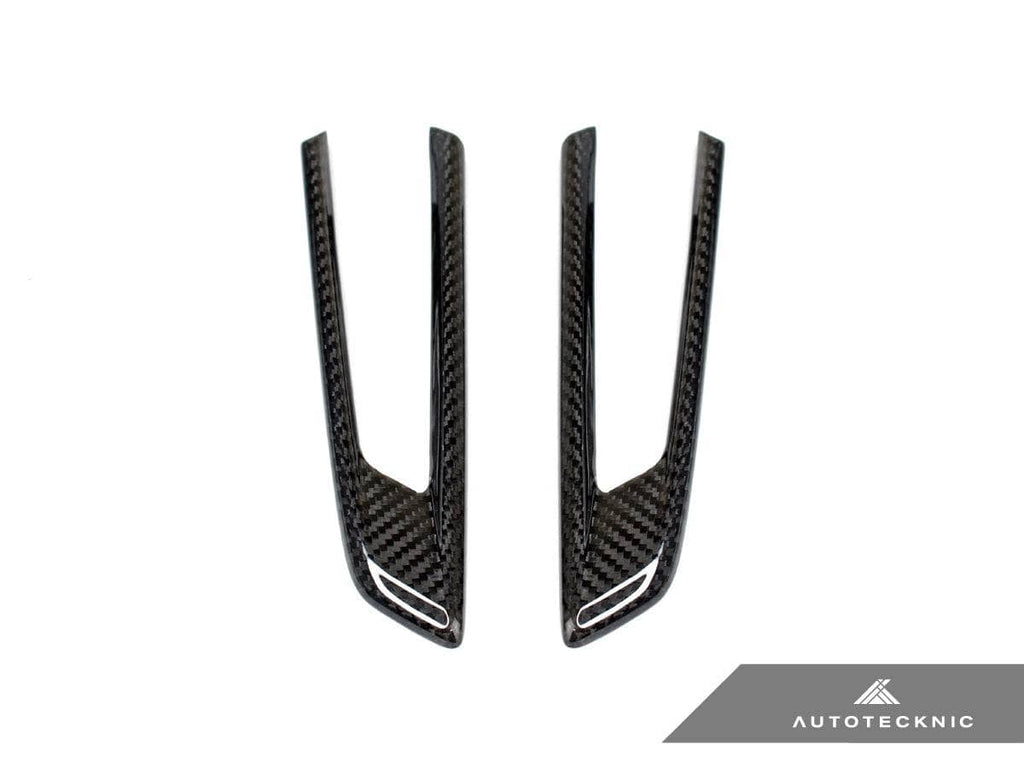 AutoTecknic Dry Carbon Fiber Fender Trim - BMW F9X M8