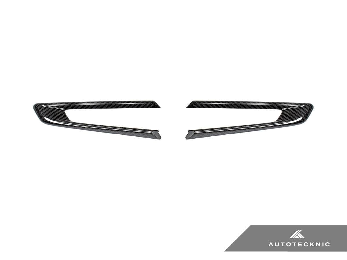 AutoTecknic Dry Carbon Fiber Fender Trim - BMW F9X M8