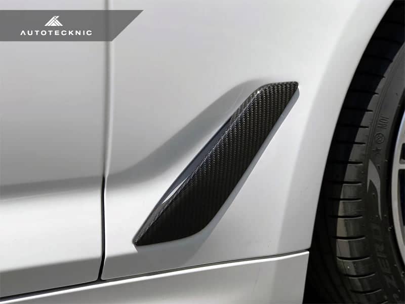 AutoTecknic Dry Carbon Fiber Fender Trim - BMW G30 5-Series