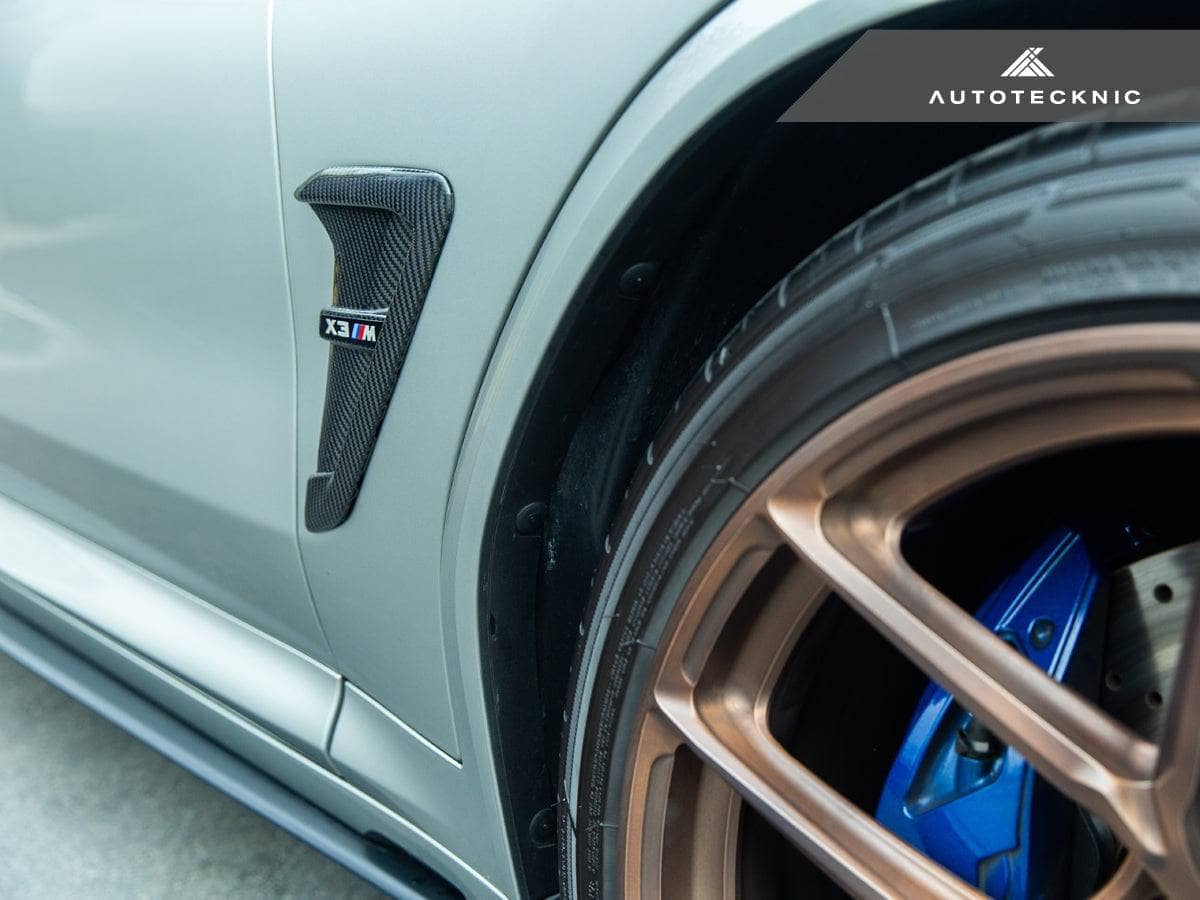 AutoTecknic Dry Carbon Fiber Fender Trim Set - BMW F97 X3M | F98 X4M | G01 X3 | G02 X4
