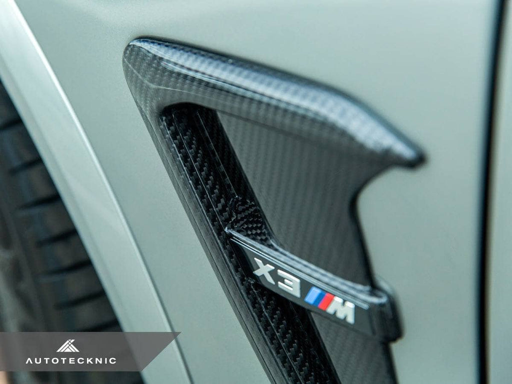 AutoTecknic Dry Carbon Fiber Fender Trim Set - BMW F97 X3M | F98 X4M | G01 X3 | G02 X4